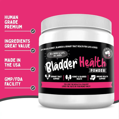 FINEST FOR PETS - Finest For Pets Bladder Health Dog & Cat UTI Remedy 120 Servicios 120Gr. - The Red Vitamin MX - Salud De Tracto Urinario Para Perros - {{ shop.shopifyCountryName }}