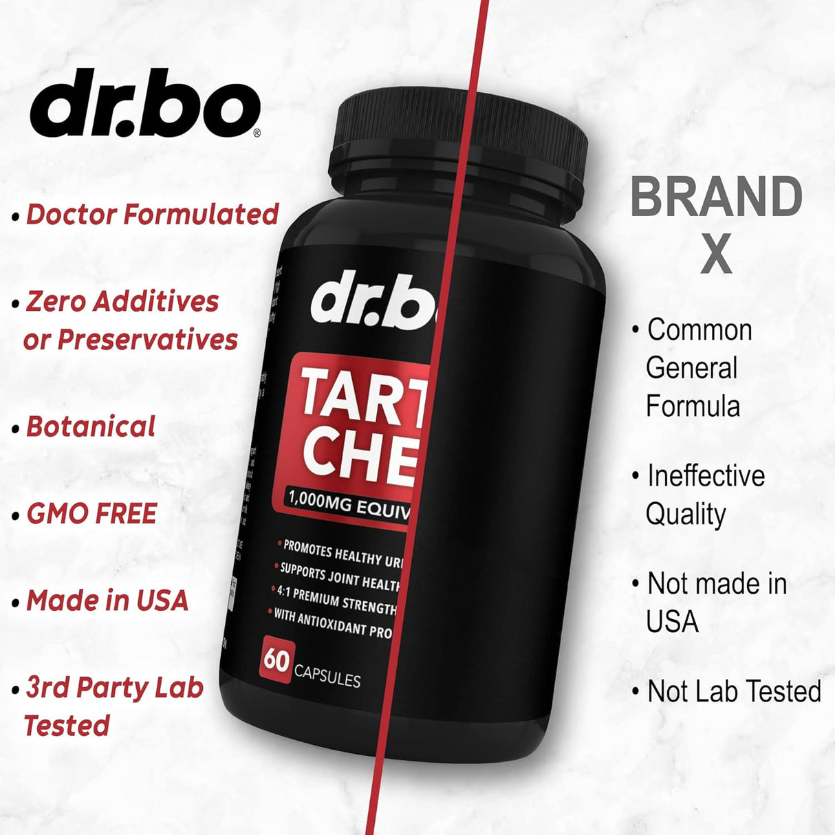 DR. BO Tart Cherry Extract 60 Capsulas