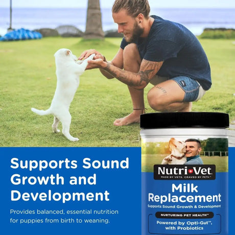 NUTRI-VET - Nutri-Vet Milk Replacer For Puppies 340Gr. - The Red Vitamin MX - Sustitutos De Leche Para Perros - {{ shop.shopifyCountryName }}