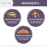 CHEW + HEAL - Chew + Heal Labs Senior Mobility and Vitality 120 Tabletas - The Red Vitamin MX - Cuidado De Cadera Y Articulaciones Para Perros - {{ shop.shopifyCountryName }}
