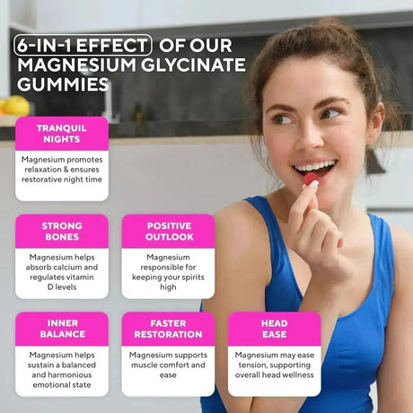 PURAWEX - Purawex Magnesium Glycinate Gummies 400Mg. 60 Gomitas - The Red Vitamin MX - Suplementos Alimenticios - {{ shop.shopifyCountryName }}