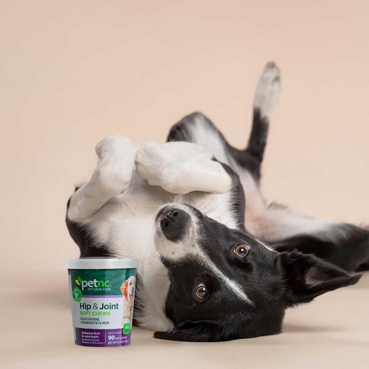 Petnc Natural Care Hip & Joint Health Supplement for Dogs 90 Masticables