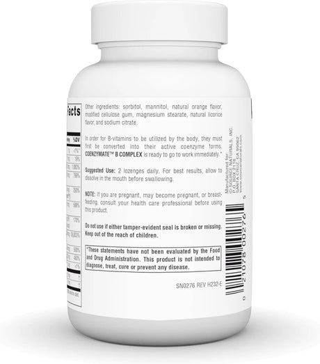 SOURCE NATURALS - Source Naturals Coenzymate B Complex 120 Tabletas - The Red Vitamin MX - Suplementos Alimenticios - {{ shop.shopifyCountryName }}