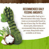 MERRICK - Merrick Fresh Kisses Natural Dental Chews For Large Dogs Over 50 Lbs 7 Piezas - The Red Vitamin MX - Cuidado Dental Para Perros - {{ shop.shopifyCountryName }}