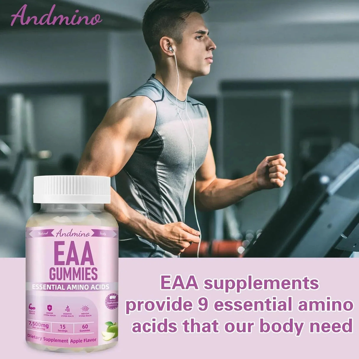 ANDMINO - Andmino EAA Gummies 7500Mg. 120 Gomitas - The Red Vitamin MX - Suplementos Alimenticios - {{ shop.shopifyCountryName }}