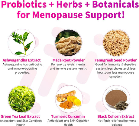 NEGIMA - Negima Menopause Probiotics 60 Capsulas - The Red Vitamin MX - Suplementos Alimenticios - {{ shop.shopifyCountryName }}