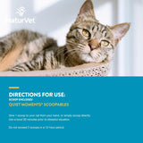 NaturVet Scoopables Quiet Moments Cat Calming Aid Salmon Flavored 157Gr.