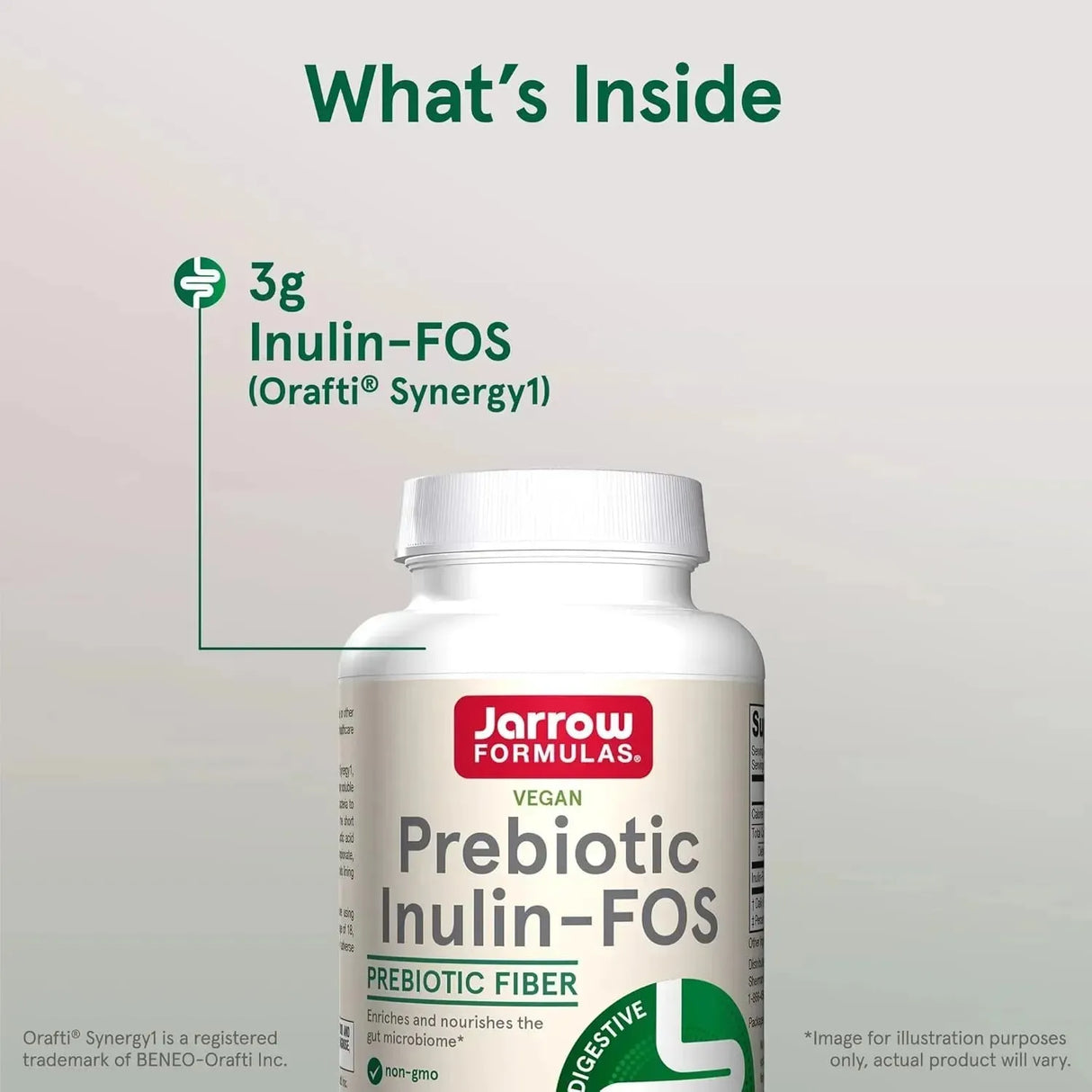 JARROW FORMULAS - Jarrow Formulas Prebiotic Inulin FOS Prebiotic Fiber 47 Servicios 180Gr. - The Red Vitamin MX - Suplementos Alimenticios - {{ shop.shopifyCountryName }}