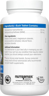 NUTRAMAX - Nutramax Cosequin Standard Strength Joint Health Supplement for Dogs 75 Tabletas Masticables - The Red Vitamin MX - Cuidado De Cadera Y Articulaciones Para Perros - {{ shop.shopifyCountryName }}