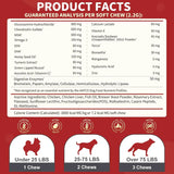 NATURE TARGET - NATURE TARGET Glucosamine with Chondroitin MSM for Dogs 120 Masticables - The Red Vitamin MX - Cuidado De Cadera Y Articulaciones Para Perros - {{ shop.shopifyCountryName }}