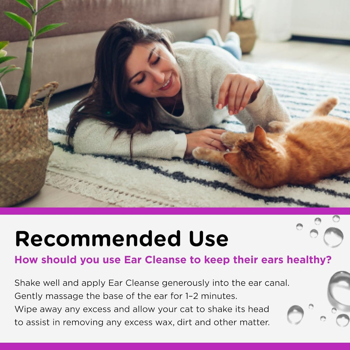 Nutri-Vet Ear Cleanser for Cats 4 Fl.Oz.