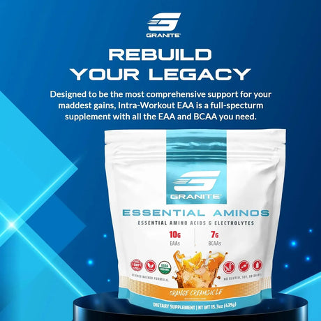 GRANITE - Granite 10g Essential Amino Acids Powder Orange Creamsicle 435Gr. - The Red Vitamin MX - Suplementos Alimenticios - {{ shop.shopifyCountryName }}