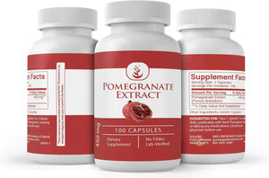 PURE ORIGINAL INGREDIENTS - Pure Original Ingredients Pomegranate Extract 100 Capsulas - The Red Vitamin MX - Suplementos Alimenticios - {{ shop.shopifyCountryName }}