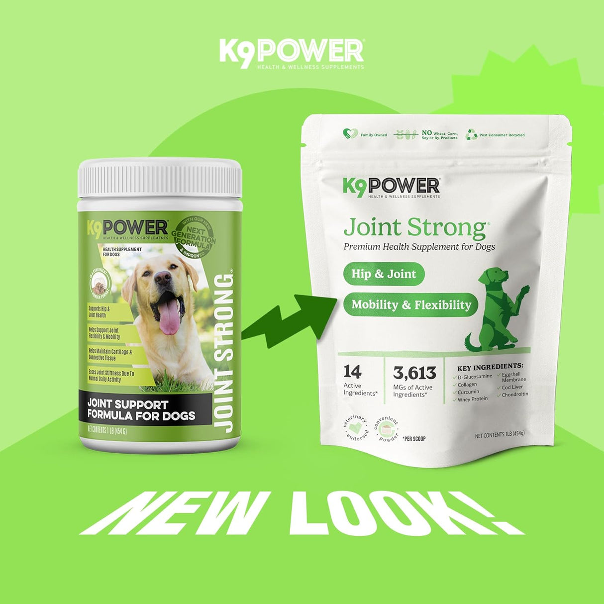K9 Power Joint Strong Supplement 454Gr. 2 Pack