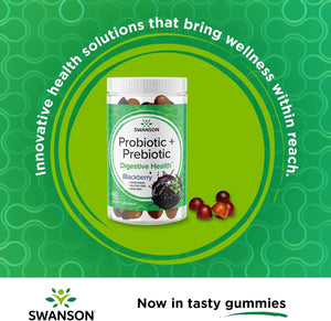 SWANSON - Swanson Probiotic + Prebiotic Gummies 60 Gomitas 2 Pack - The Red Vitamin MX - Suplementos Alimenticios - {{ shop.shopifyCountryName }}