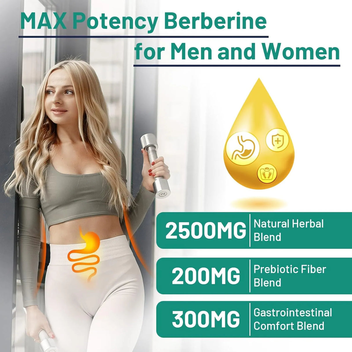 OWEGEL - Owegel Berberine HCL 3,000Mg. 60Ml. - The Red Vitamin MX - Suplementos Alimenticios - {{ shop.shopifyCountryName }}