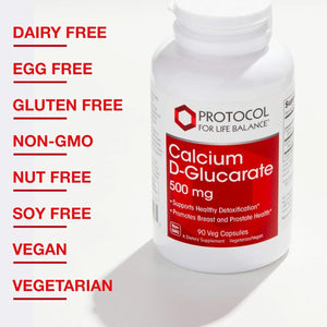 PROTOCOL FOR LIFE BALANCE - Protocol For Life Balance Calcium D Glucarate 500Mg. 90 Capsulas - The Red Vitamin MX - Suplementos Alimenticios - {{ shop.shopifyCountryName }}