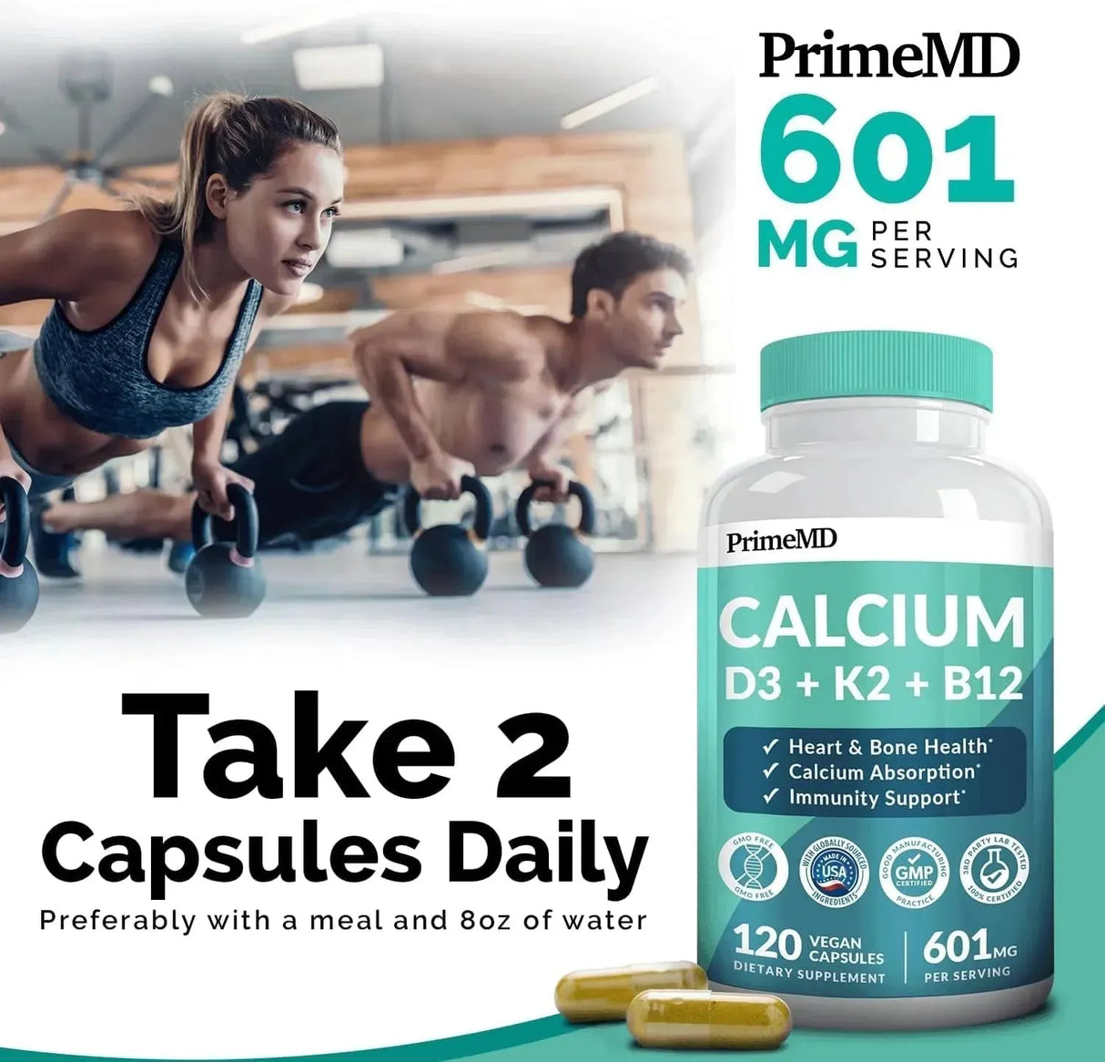 PRIMEMD - PrimeMD 4-in-1 Calcium 120 Capsulas - The Red Vitamin MX - Suplementos Alimenticios - {{ shop.shopifyCountryName }}