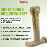BULIBONE - Bullibone SuperBrush: Dog Teeth Cleaning Brushing Toothbrush Stick Super Greens 3 Pack - The Red Vitamin MX - Cuidado Dental Para Perros - {{ shop.shopifyCountryName }}