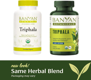 BANYAN - Banyan Botanicals Triphala 180 Tabletas - The Red Vitamin MX - Suplementos Alimenticios - {{ shop.shopifyCountryName }}