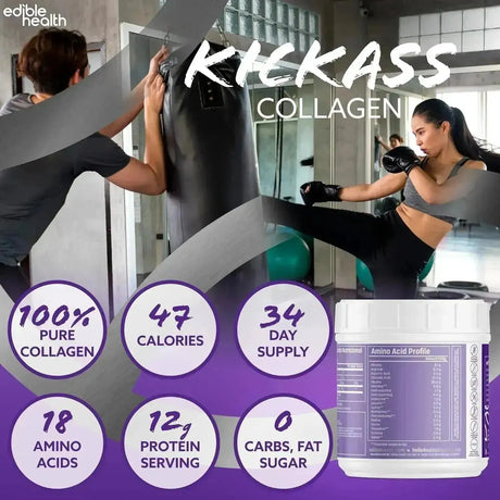 EDIBLE HEALTH - Edible Health Bovine Collagen Peptides Powder 442Gr. - The Red Vitamin MX - Suplementos Alimenticios - {{ shop.shopifyCountryName }}