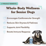 NATURAL DOG - Natural Dog Company Omega 3 Fish Oil for Senior Dogs 16 Fl.Oz. - The Red Vitamin MX - Aceite De Pescado Para Perros - {{ shop.shopifyCountryName }}