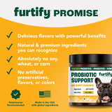 FURTIFY - Furtify Probiotics for Dogs with Prebiotics, Fiber, Chicory Root & Pumpkin 90 Masticables - The Red Vitamin MX - Probióticos Para Perros - {{ shop.shopifyCountryName }}