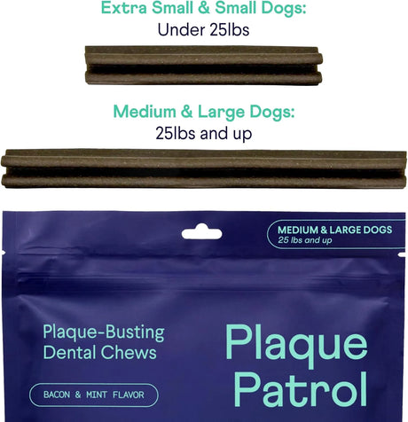 FINN - Finn Plaque Patrol Dental Chews Medium/Large Dogs, 25+ lbs 425Gr. - The Red Vitamin MX - Cuidado Dental Para Perros - {{ shop.shopifyCountryName }}