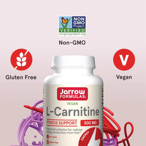 JARROW FORMULAS - Jarrow Formulas L-Carnitine 500Mg. 100 Capsulas - The Red Vitamin MX - Suplementos Alimenticios - {{ shop.shopifyCountryName }}