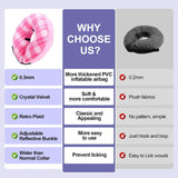 BEAUTYZOO Inflatable Donut Collar PINK LARGE