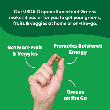 FEEL GREAT - Feel Great Vitamins Super Greens 60 Tabletas - The Red Vitamin MX - Suplementos Alimenticios - {{ shop.shopifyCountryName }}