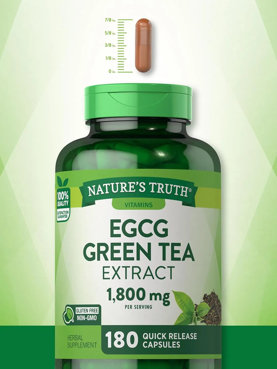 NATURE'S TRUTH - Nature's Truth Green Tea Extract 1800Mg. 180 Capsulas - The Red Vitamin MX - Suplementos Alimenticios - {{ shop.shopifyCountryName }}