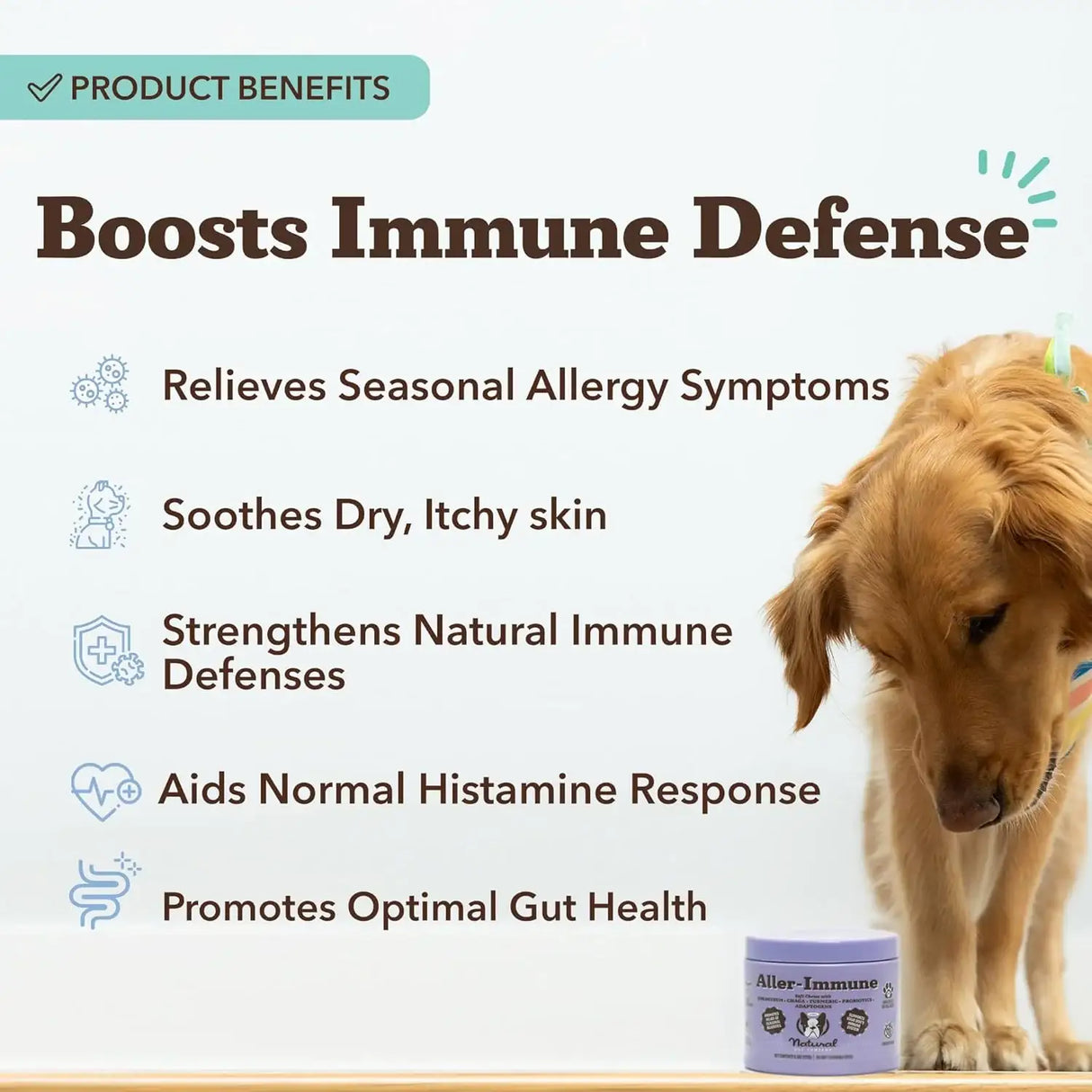 NATURAL DOG - Natural Dog Company Aller-Immune Chews 90 Masticables - The Red Vitamin MX - Remedios Para La Picazón De Perros - {{ shop.shopifyCountryName }}