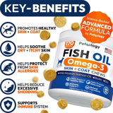 PETSOLOGY - Petsology Omega 3 Fish Oil for Dogs 170 Masticables - The Red Vitamin MX - Aceite De Pescado Para Perros - {{ shop.shopifyCountryName }}