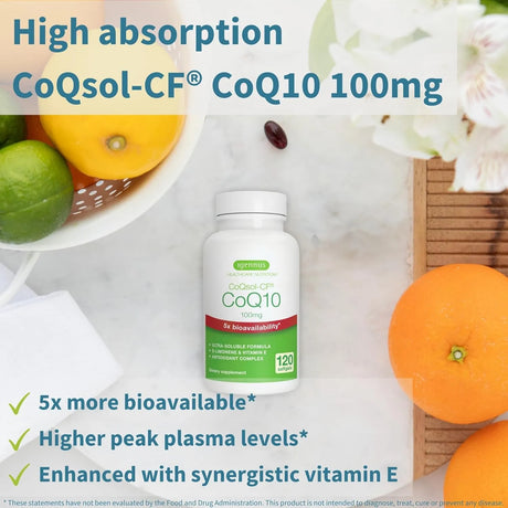 IGENNUS - Igennus Advanced CoQ10 100Mg. 120 Capsulas Blandas - The Red Vitamin MX - Suplementos Alimenticios - {{ shop.shopifyCountryName }}