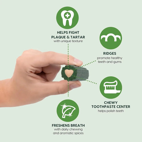 ARK NATURALS - Ark Naturals Brushless Toothpaste Dog Dental Chews for Large Breeds 508Gr. - The Red Vitamin MX - Cuidado Dental Para Perros - {{ shop.shopifyCountryName }}