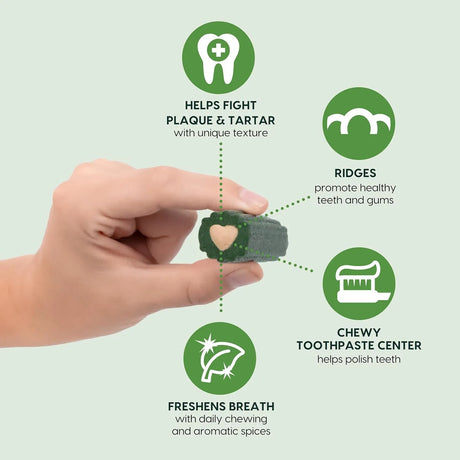 ARK NATURALS - ARK NATURALS Brushless Toothpaste Dog Dental Chews for Large Breeds 508Gr. - The Red Vitamin MX - Cuidado Dental Para Perros - {{ shop.shopifyCountryName }}