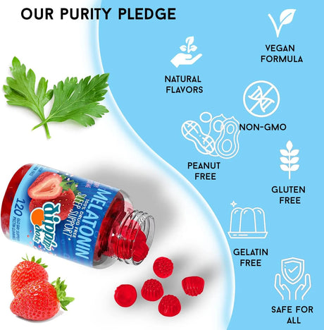 DIPPIN' DOTS - Dippin' Dots Melatonin Sleep Support Gummies 120 Gomitas - The Red Vitamin MX - Suplementos Alimenticios - {{ shop.shopifyCountryName }}