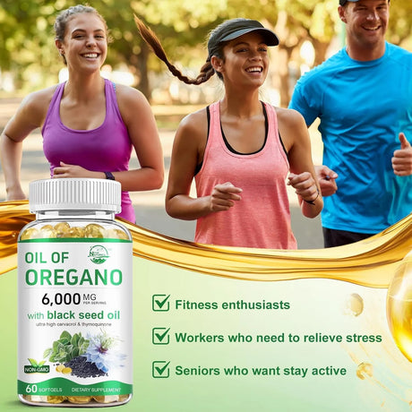 NATURE'S LIVE - Nature's Live Oil of Oregano with Black Seed Oil 60 Capsulas Blandas 2 Pack - The Red Vitamin MX - Suplementos Alimenticios - {{ shop.shopifyCountryName }}