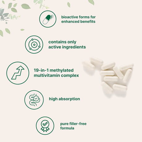 MICRO INGREDIENTS - Micro Ingredients Pure Methylated Multivitamin 240 Capsulas - The Red Vitamin MX - Suplementos Alimenticios - {{ shop.shopifyCountryName }}