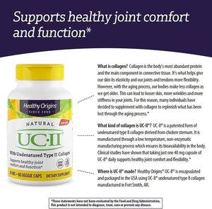 HEALTHY ORIGINS - Healthy Origins UC-II 40Mg. 60 Capsulas - The Red Vitamin MX - Suplementos Alimenticios - {{ shop.shopifyCountryName }}