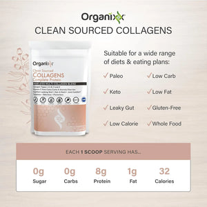 ORGANIXX - Organixx Collagen Peptides Powder 20 Servicios 170Gr. - The Red Vitamin MX - Suplementos Alimenticios - {{ shop.shopifyCountryName }}