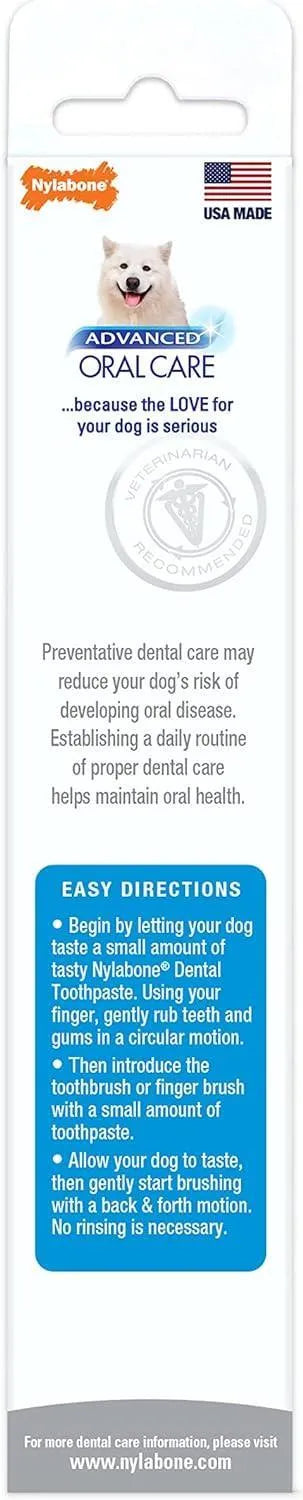 NYLABONE - Nylabone Advanced Oral Care Tartar Control Dog Toothpaste Original 2.5 Oz. - The Red Vitamin MX - Cuidado Dental Para Perros - {{ shop.shopifyCountryName }}