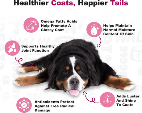 DOGGIE DAILIES - Doggie Dailies Skin & Coat Supplement Support Duck 225 Masticables - The Red Vitamin MX - Aceite De Pescado Para Perros - {{ shop.shopifyCountryName }}