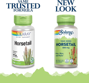 SOLARAY - Solaray Horsetail 880Mg. 100 Capsulas - The Red Vitamin MX - Suplementos Alimenticios - {{ shop.shopifyCountryName }}