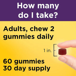 NATURE MADE - Nature Made Elderberry with Vitamin C and Zinc 60 Gomitas - The Red Vitamin MX - Suplementos Alimenticios - {{ shop.shopifyCountryName }}
