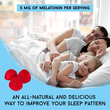 DIPPIN' DOTS - Dippin' Dots Melatonin Sleep Support Gummies 120 Gomitas - The Red Vitamin MX - Suplementos Alimenticios - {{ shop.shopifyCountryName }}