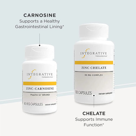 INTEGRATIVE THERAPEUTICS - Integrative Therapeutics Zinc-Carnosine 60 Capsulas - The Red Vitamin MX - Suplementos Alimenticios - {{ shop.shopifyCountryName }}