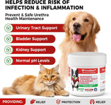 VIVAELIXIR - VivaElixir Dog UTI Treatment Cranberry & D-Mannose for Dog 150 Masticables - The Red Vitamin MX - Salud De Tracto Urinario Para Perros - {{ shop.shopifyCountryName }}