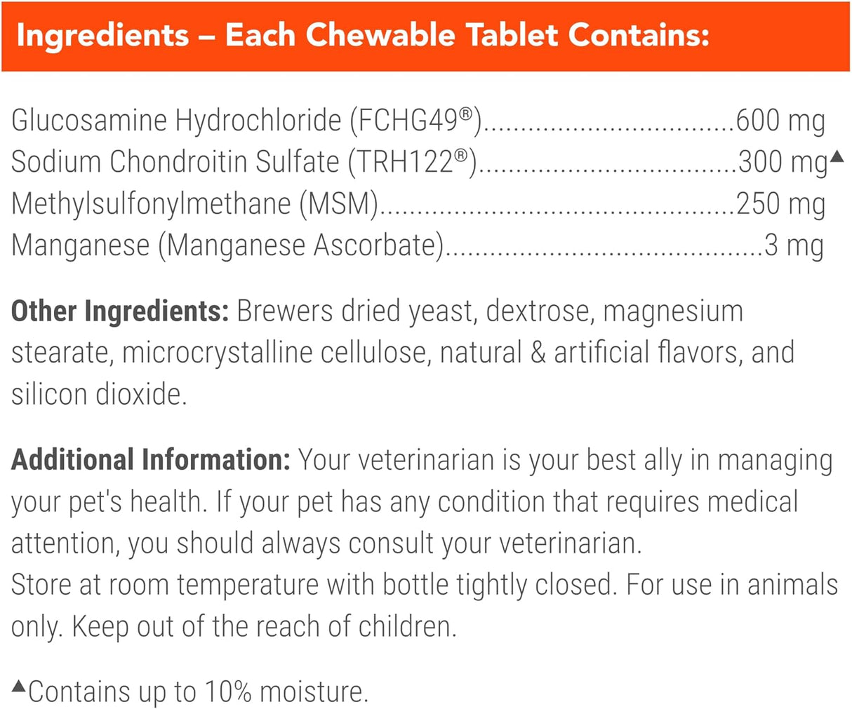 Nutramax Laboratories Cosequin Maximum Strength Joint Health Supplement for Dogs 60 Tabletas Masticables